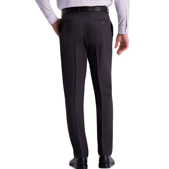 Mens Haggar Premium Comfort Straight-fit Flat-front dress pants - Picture 2 of 9